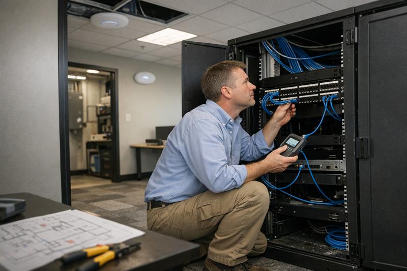 Commercial Network Installation Checklist for New Offices