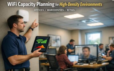WiFi Capacity Planning for Business: Designing for High-Density Environments