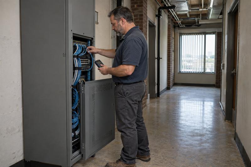 Older Commercial Building Network Design: Cabling Paths, Ceiling Access, and Wireless Coverage
